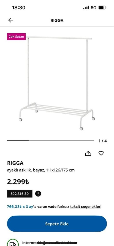 ikea askılık