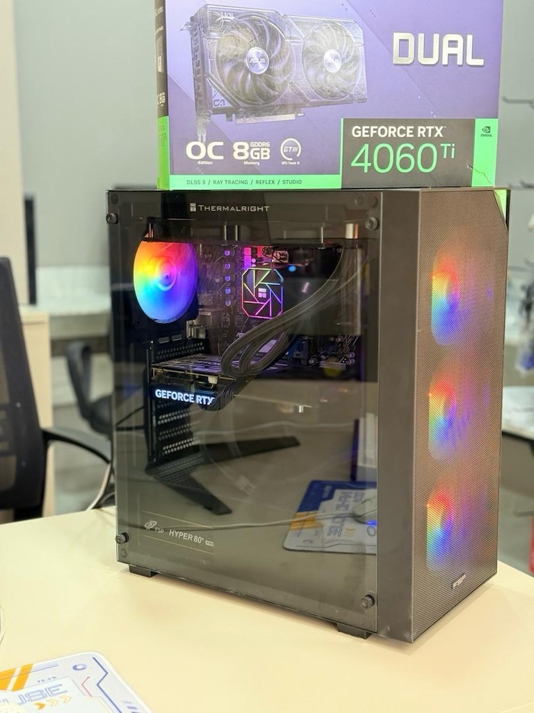 TERTEMİZ GAMİNG MASAÜSTÜ BİLGİSAYAR AMD RYZEN 5 7500F ~ RTX 4060 Tİ - 9