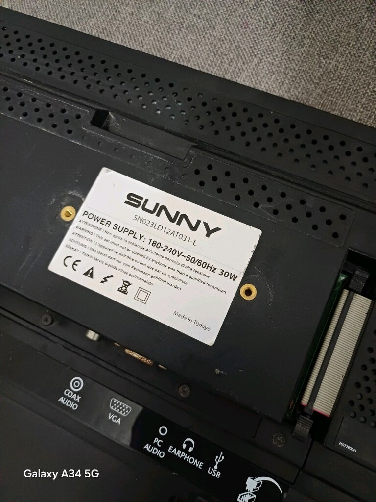 sunny 60 ekran led tv. hdmi li - 3