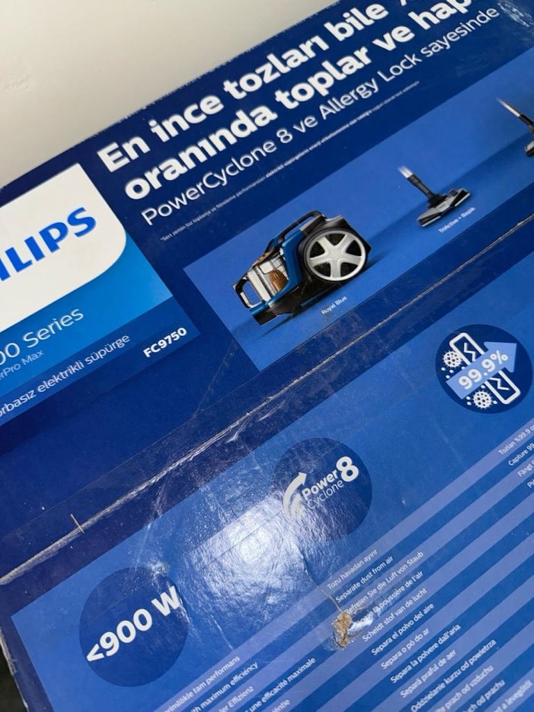 Philips FC9750/07 PowerPro Max Torbasız Elektrikli Süpürge 750W - 2