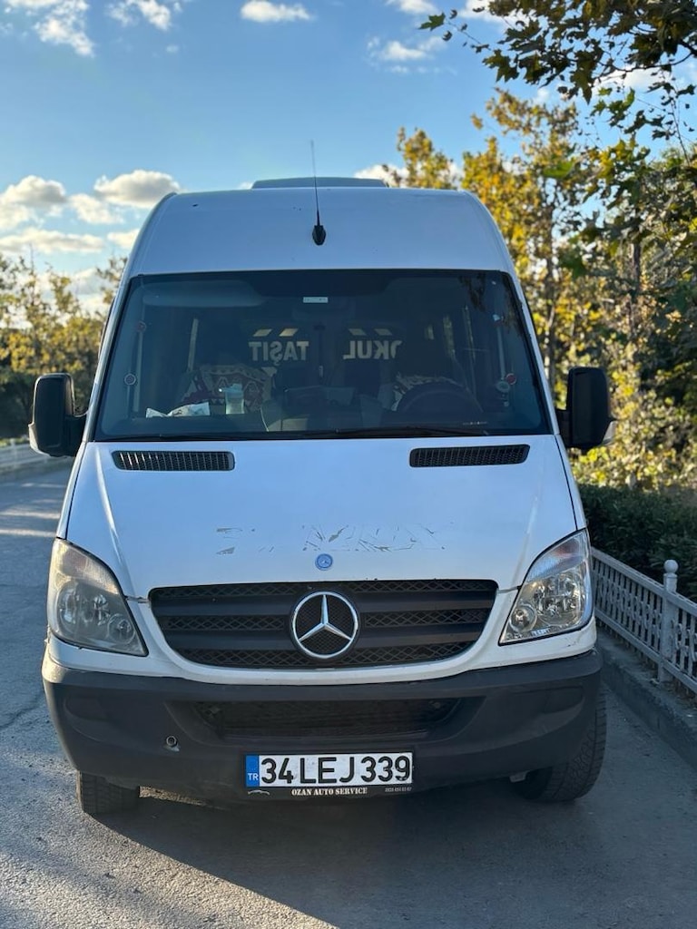 2013 Model Sprinter 906 - L Plaka ile Birlikte / Sıfır Motorlu Okul Pa - 3