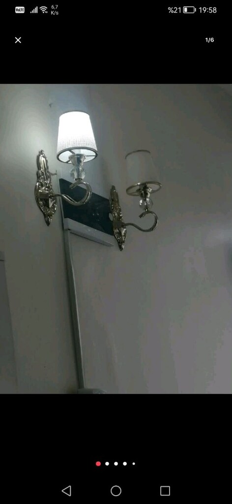 Aplik lamba avize 100 adet - 6