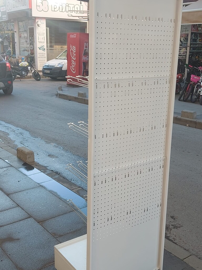ÇOK AMAÇLI BEYAZ RENK ÜRÜN STANDI AÇIKLAMAYI OKUYUN - 4
