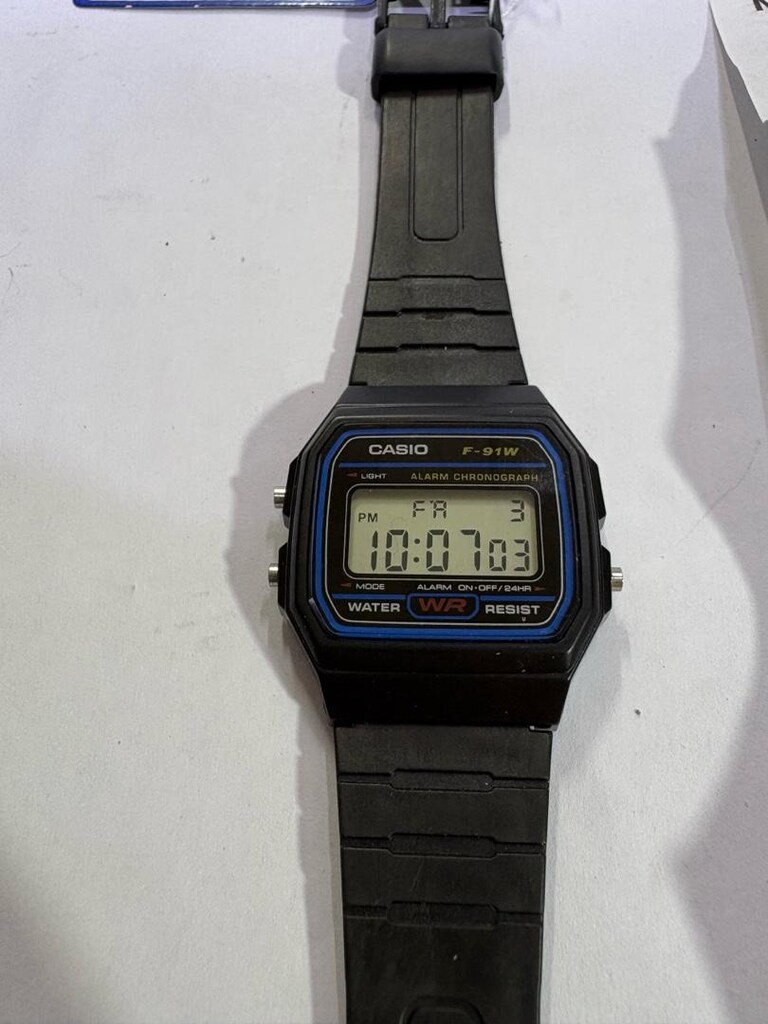 Casio F-91W Dijital Kol Saati | Sıfır Ürün | Retro Efsane Model - 3