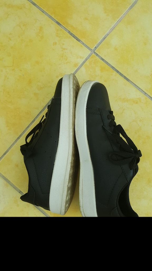 Siyah Sneaker Spor Ayakkabı - 6