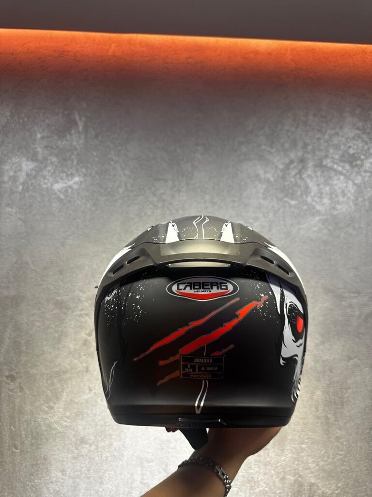 CABERG AVOLON KURU KAFA MOTOR KASKI - 4