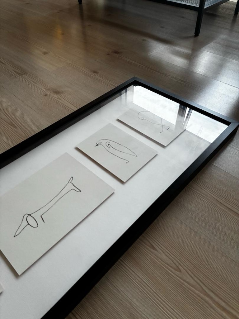 IKEA – Picasso "5 Hayvan" Minimalist Tablo - 4