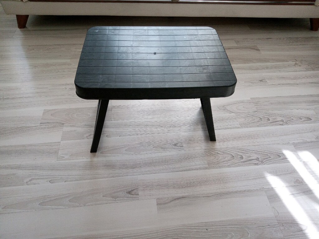 sıfır katlabilir sehpa 49/36 yükseklik 38 cm - 2