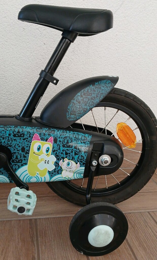 btwin çocuk bisikleti 14 jant Decathlon YENİ GİBİ Ön Sepetli de var - 5