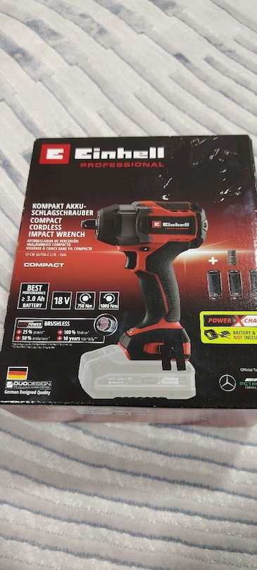EİNHELL TP CW 18 750 C Lİ BL SOLO DARBELİ SOMUN SÖKME - 7