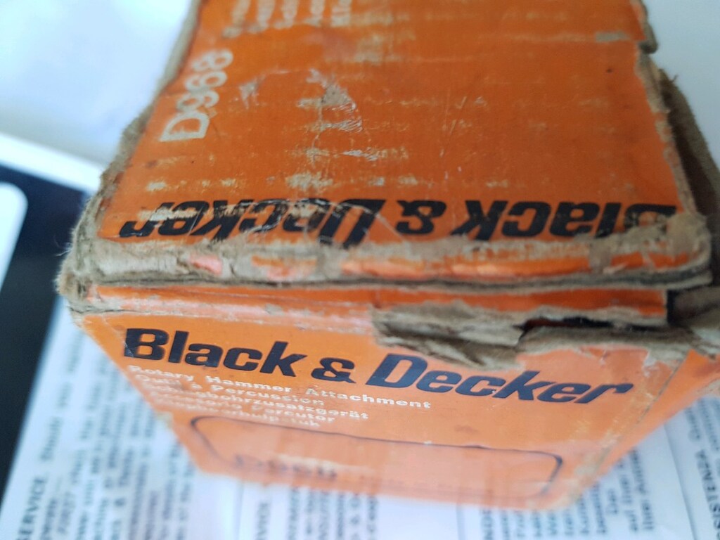 Black &Decker marka matkap aparatı,D968.Kutusu ve kullanma kılavuzu va - 8