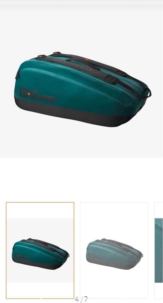 wilson blade v9 model 9 raketlik sıfır tenis çantası probag - 4