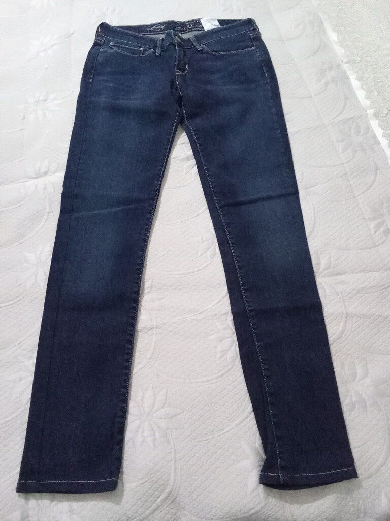 Orjinal Levi's kadın skinny kot pantolon, kullanılmamıştır W27 L34
