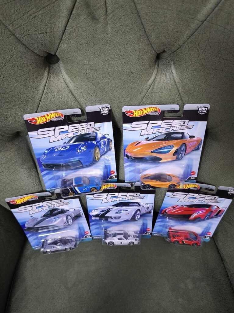 Hot Wheels Speed Machines Premium Seti - 2