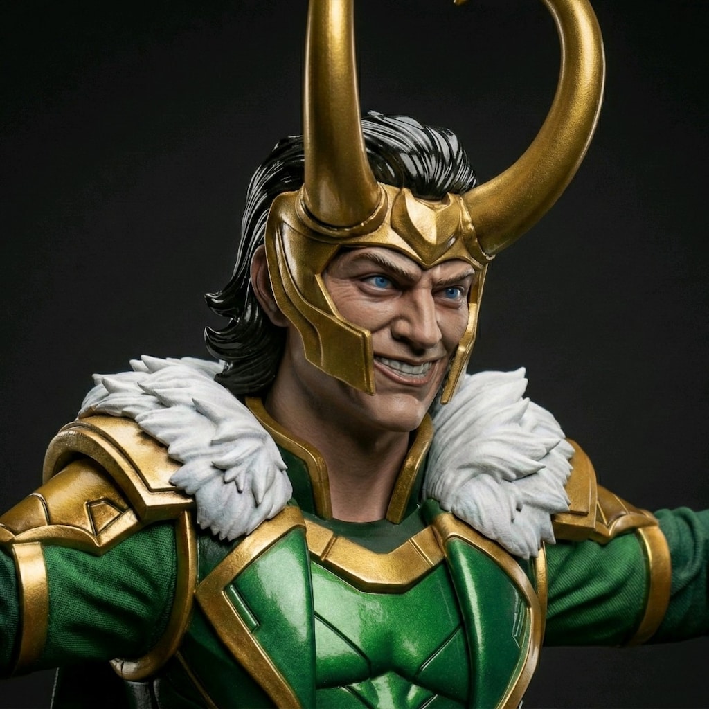Loki figür 3D printer PLA - 3