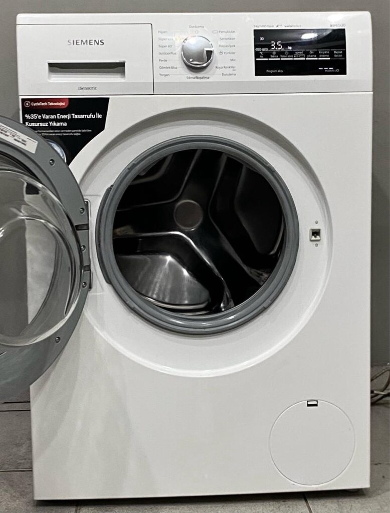 Siemens 9 Kg 1400 Devirli İnverter A+++ Yeni Nesil Çamaşır Makinesi - 2
