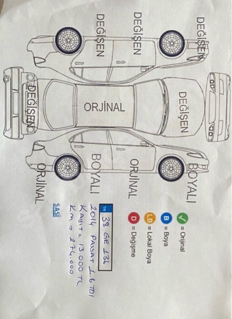 dizel otomatik PASSAT b7 - 10