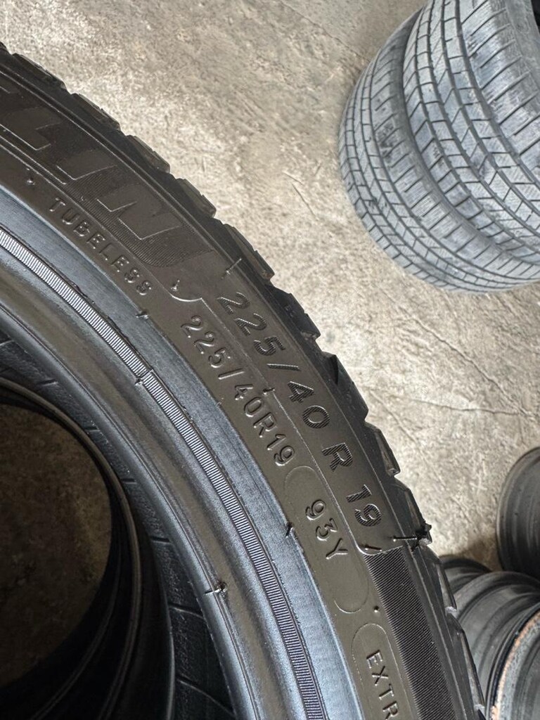 225 40 19 michelin sıfır gibi - 3