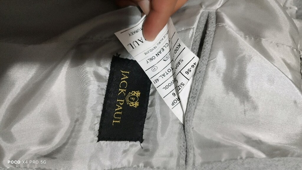 #Erkek kaşe kaban ..Jack Paul ünlü ve pahalı markadan Harika - 7
