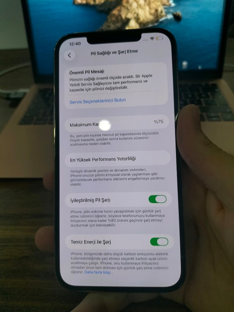 İPHONE 12 PRO MAX 128GB TÜRKİYE HATASIZ ORİJİNAL - 3