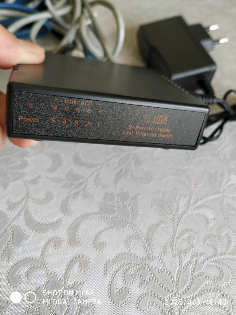 Freelink modem çoklayıcı 5 port Switch - 8