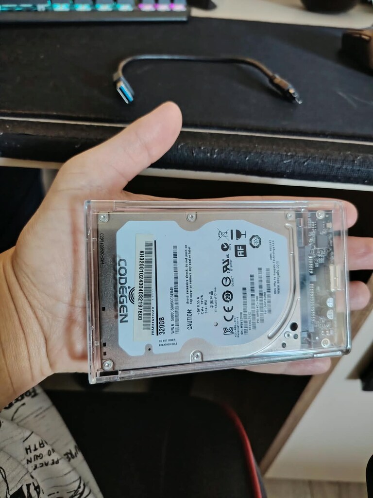 320GB SeaGate Taşınabilir HDD USB 3.0 - 3
