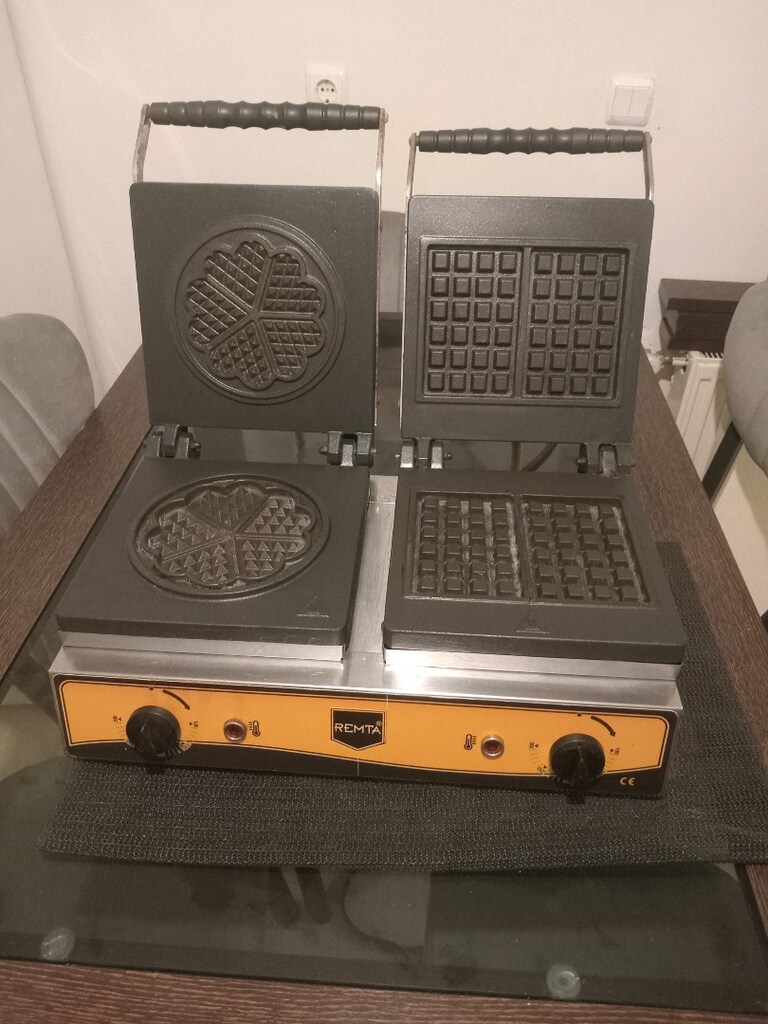 2 ay kullanılmıştır sanayi tipi waffle makinası - 4