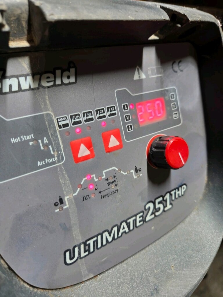 Argon kaynak makinesi zenweld 251 amper - 4