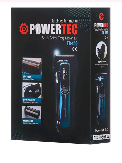 powertec sakal tıraş makinesi
