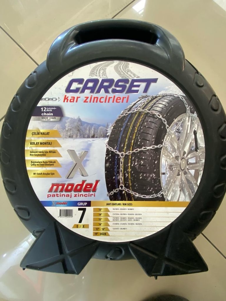 CAR SET GRUP 7 NUMARA KAR ZİNCİRİ