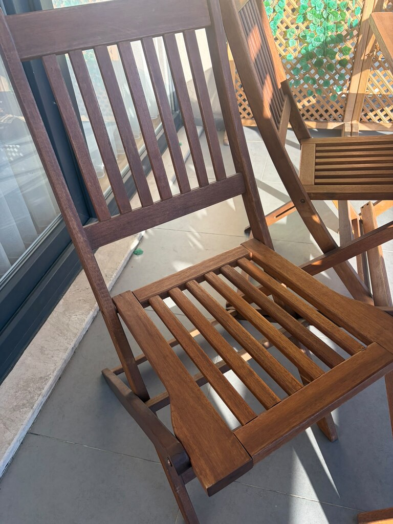 Katlanabilen 0 ayarında Balkon, Bahçe Takımı - 4