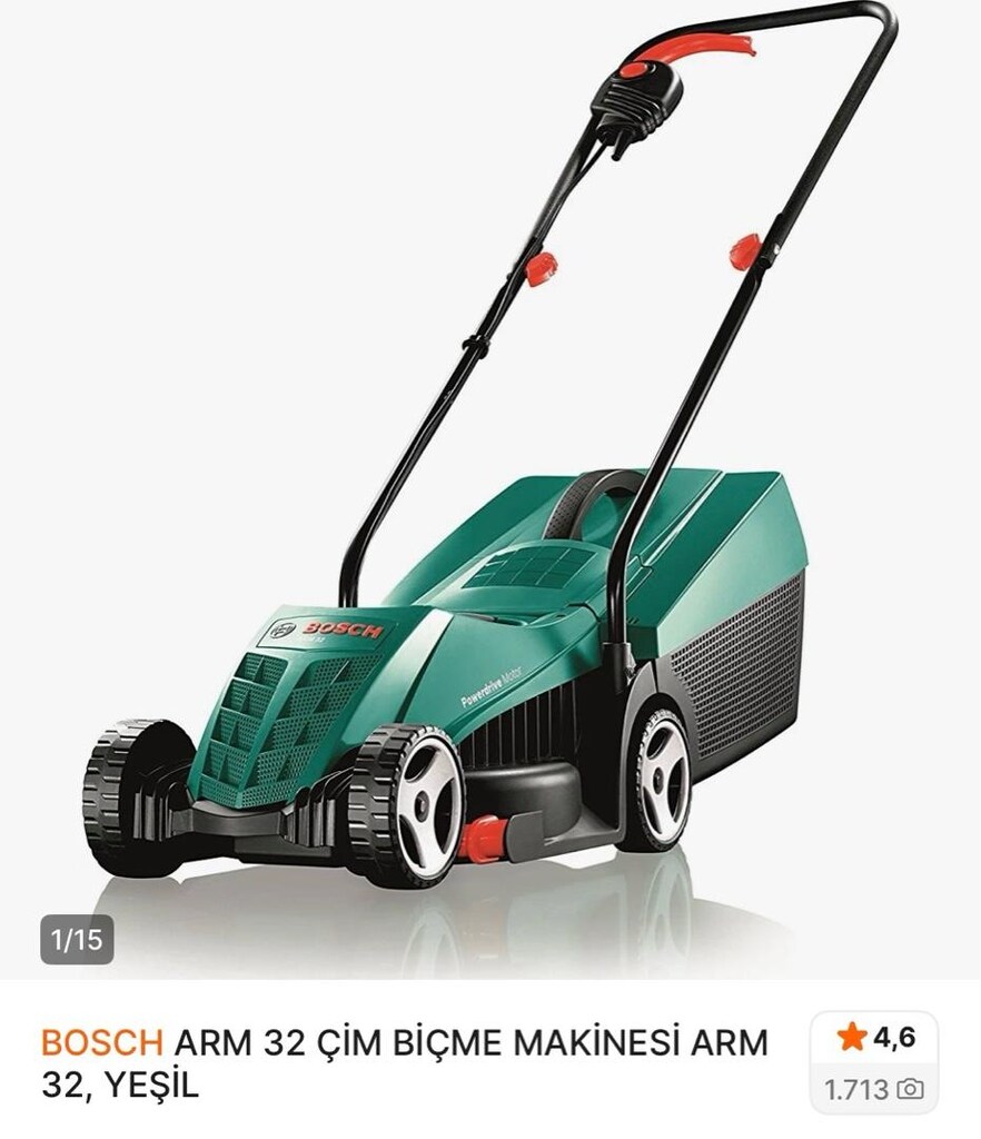 Bosch ARM 32 Çim Biçme Makinesi - 5