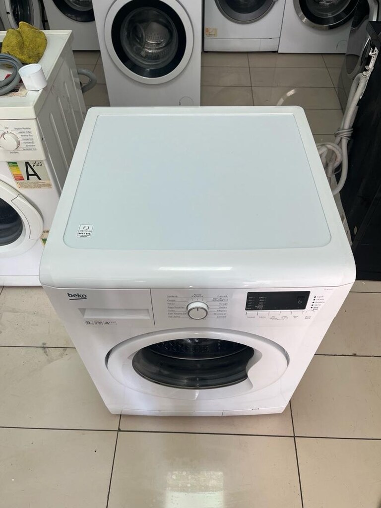 Beko 8 kg yeni bakımlı tertemiz sorunsuz çamaşır makinası - 6