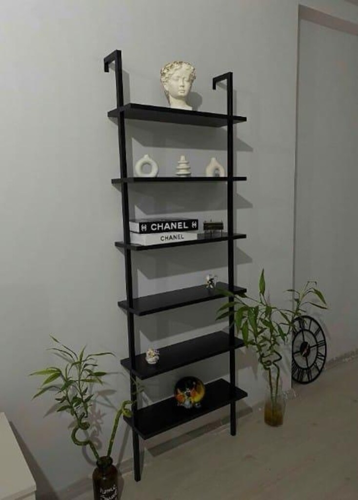 kitaplık duvar rafı - 2