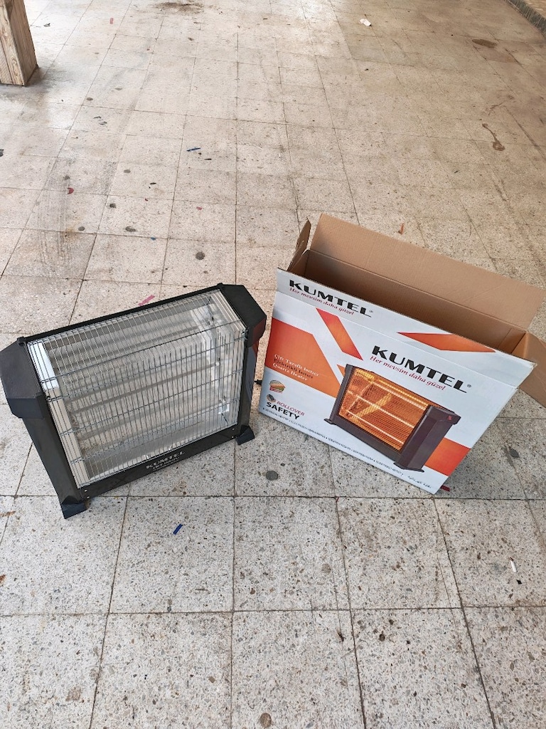 Elektrikli ısıtıcı, soba çok az kullanılmıştır - 2