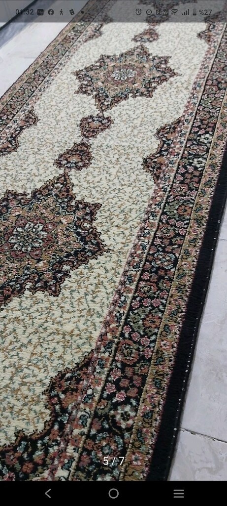 üçlü yatak odası halısı 3 metre 2 adet 1,5 metre - 4