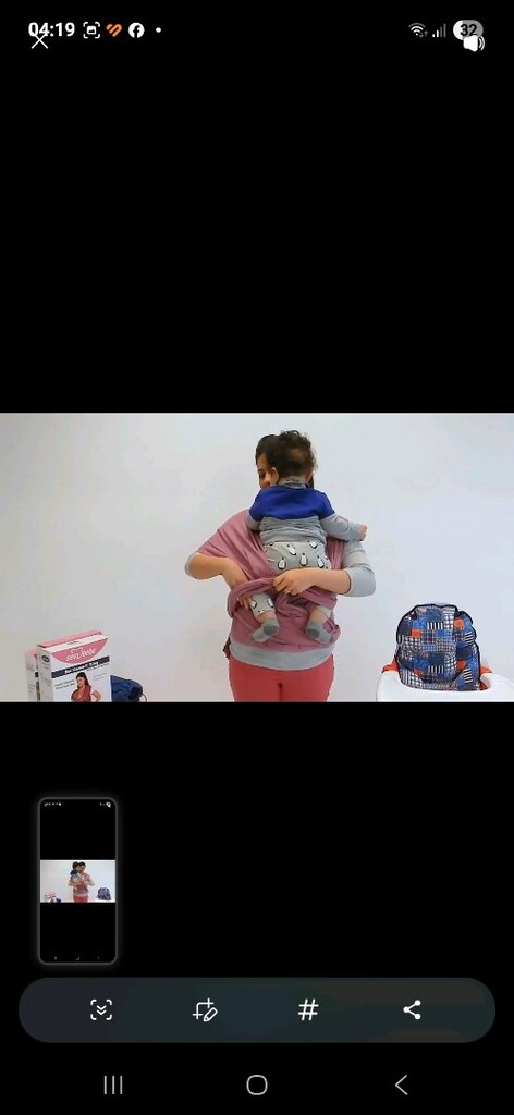 mavi sling bel 6estekli sevi bebe - 14