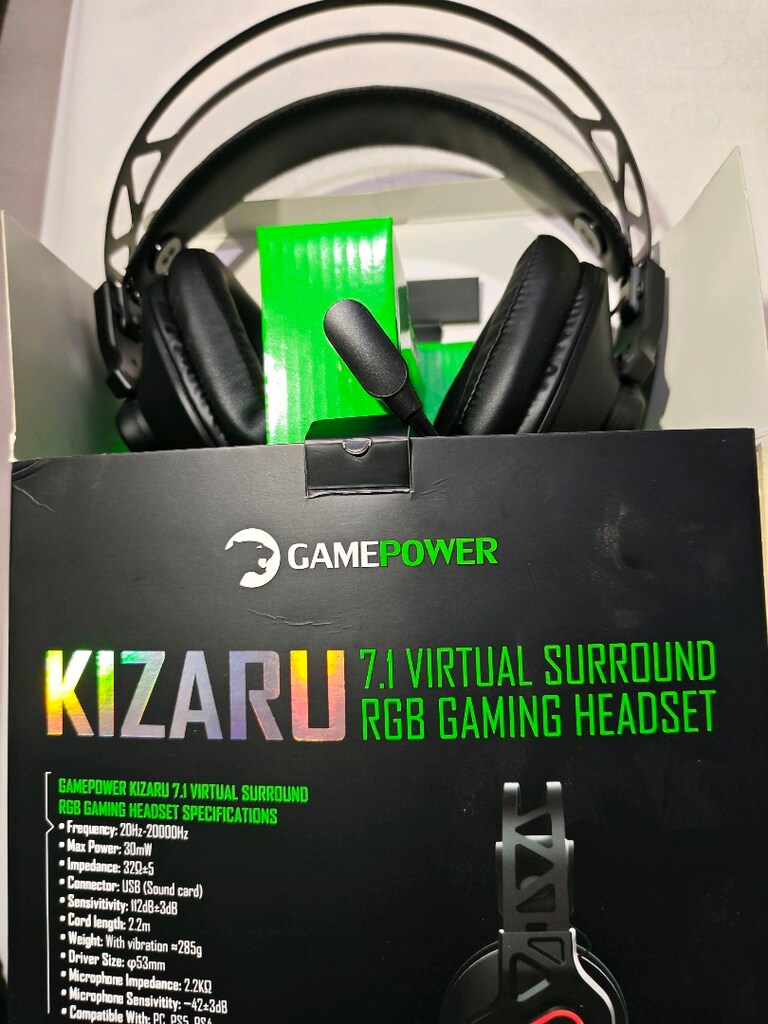 *Sıfır ayarında* Gamepower Kizaru 7.1 virtual Oyuncu kulaklığı - 2