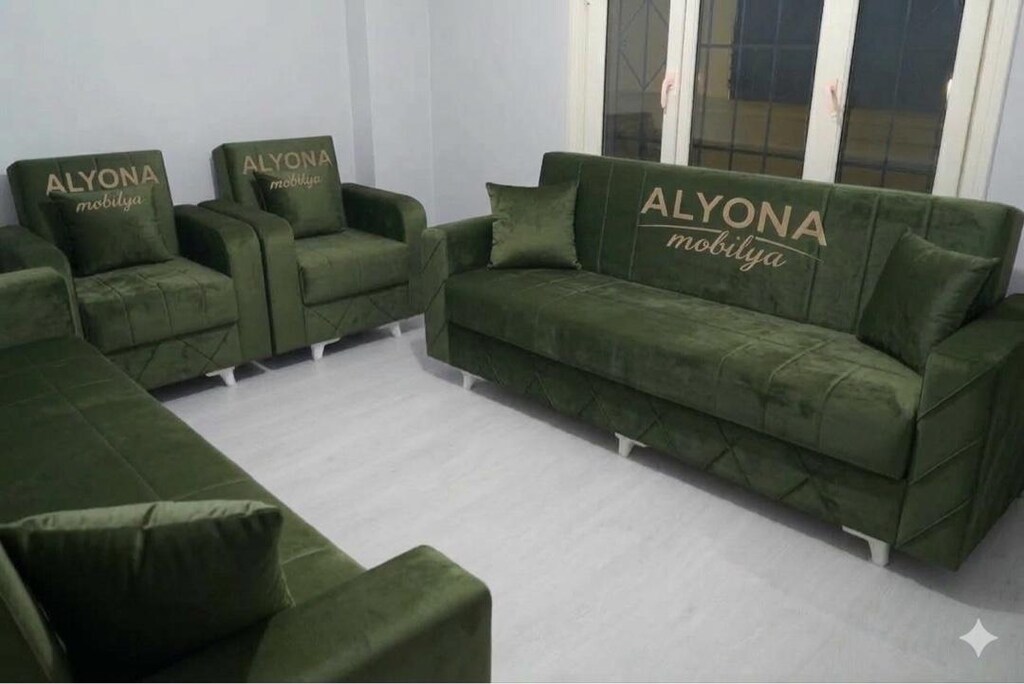 ALYONA MOBİLYA DAN YATAKLI BAZALI ÇEKYATLAR MAKSİ TAKIMLAR KAPIDA ÖDME - 10