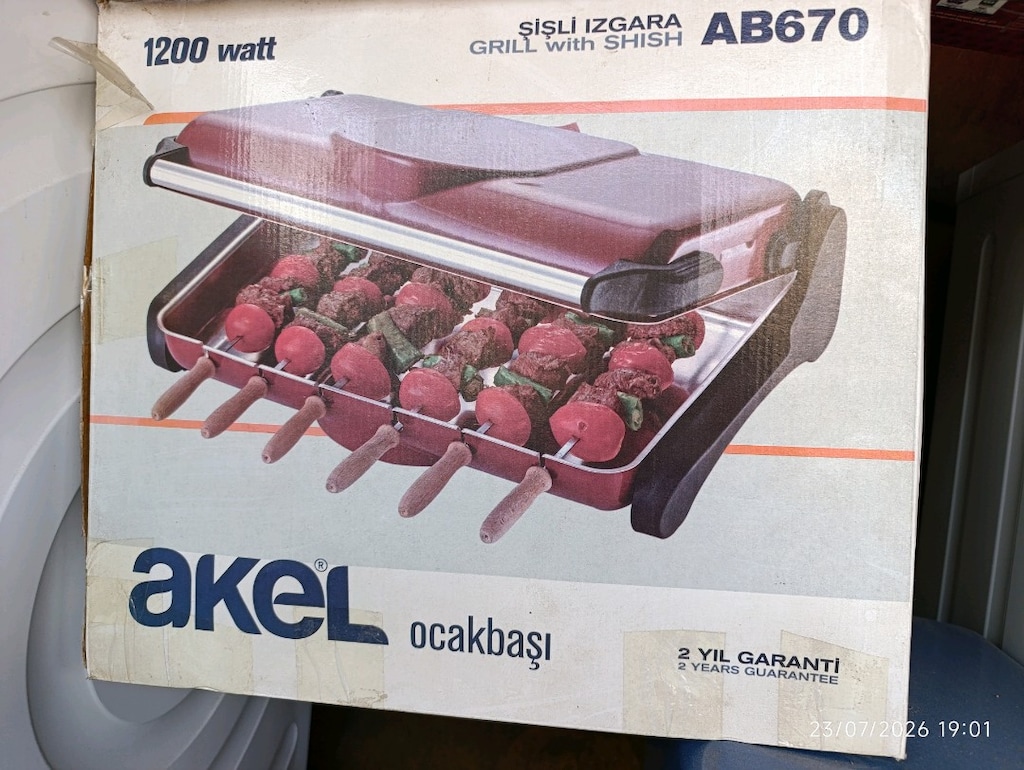 elektrik mangal sıfır ürün - 2