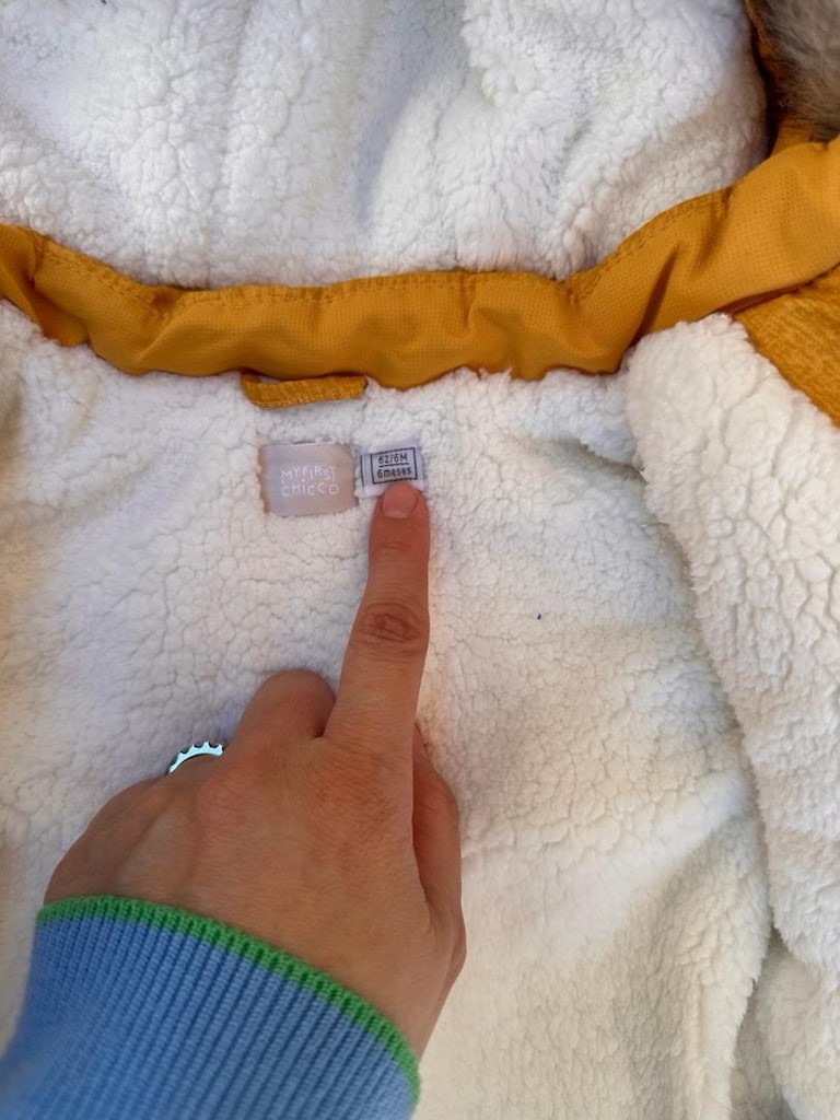 Chicco orjinal bebek montu yeni - 7