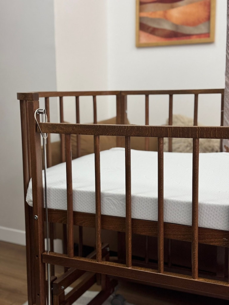 Bamgidoo PAPATYA 60x120 Kayın Ağacı Anne Yanı Beşik - 3