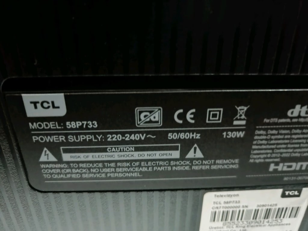 TCL 58 inç goggle TV - 15