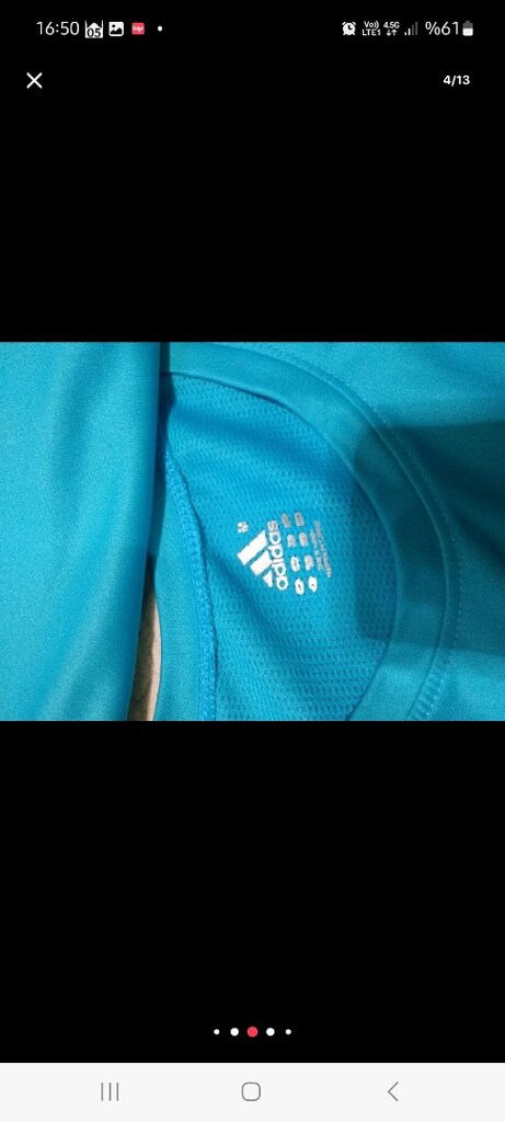 Lotto forma tişört. M beden. Adidas marka da var resimlere bakınız. - 12