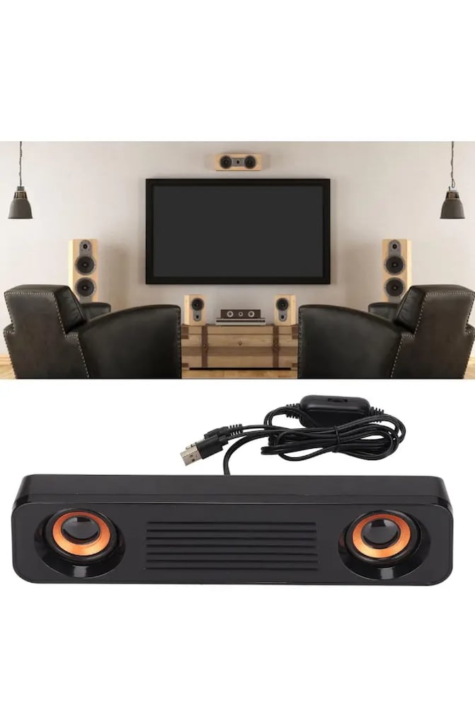 Yeepin Kablolu Subwoofer Soundbar Sinema Ses Sistemi ( SON ÜRÜN)