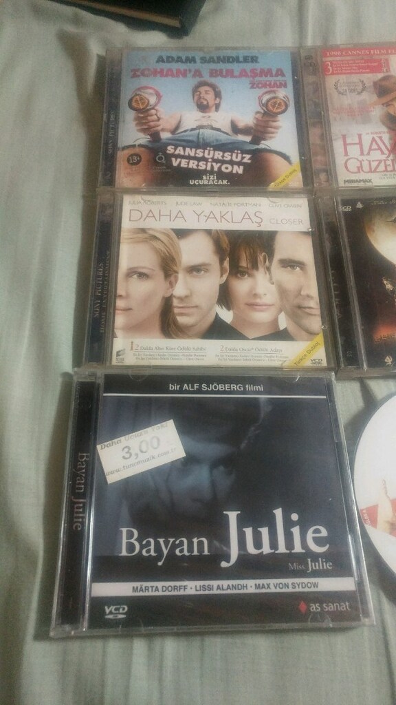 Orijinal 1 adet dvd 8 adet vcd filmler - 4