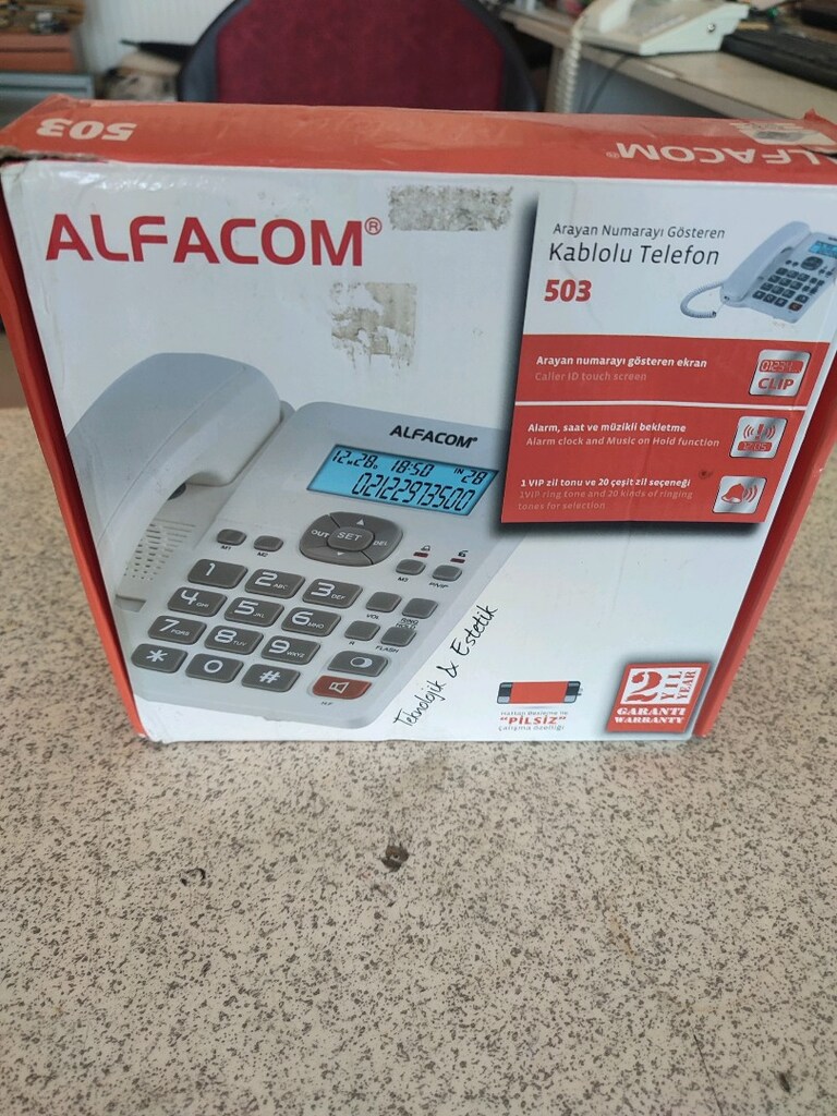 Alfacom 503 cıd telefon makinası - 2