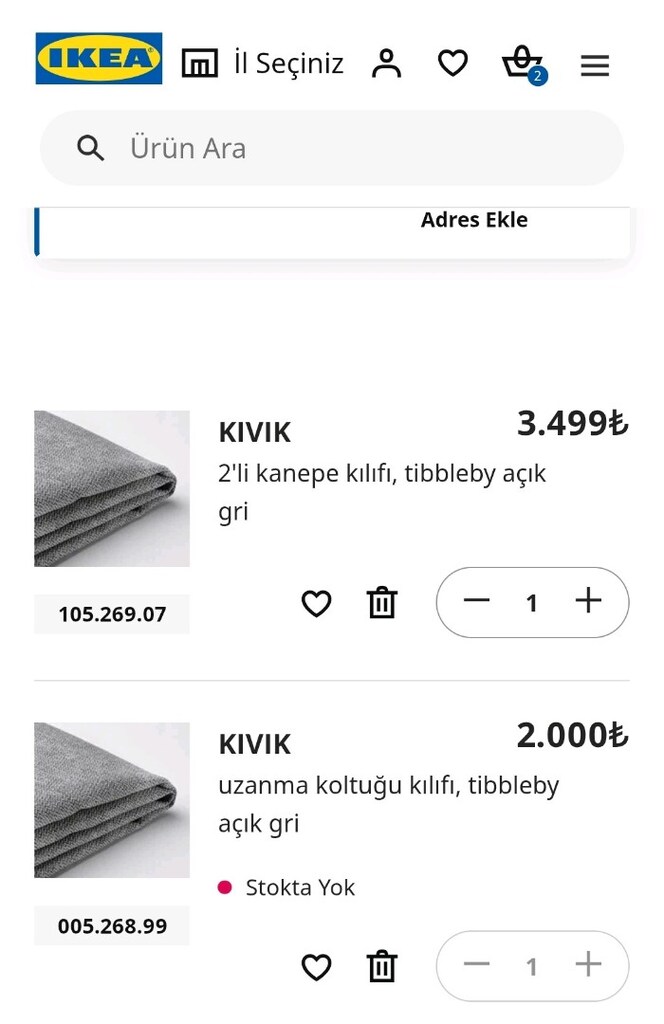 Ikea L Koltuk - 3
