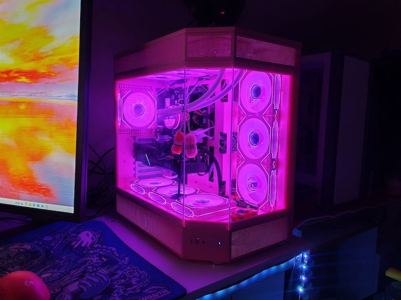 Acegeek Icecube 7 FANLI PEMBE AKVARYUM KASA BOŞ - 3