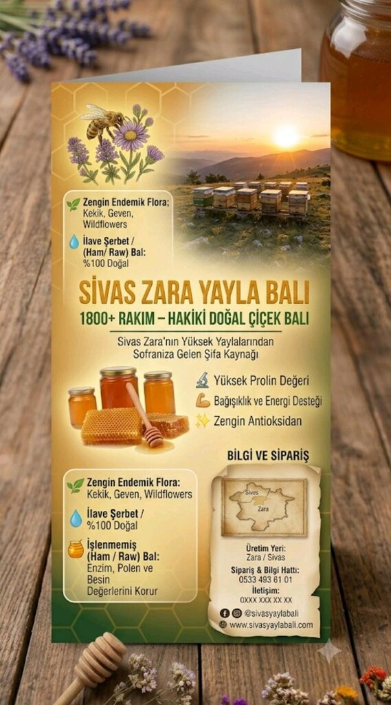 Hakiki Sivas 2000 Rakım Yayla Bali - 7